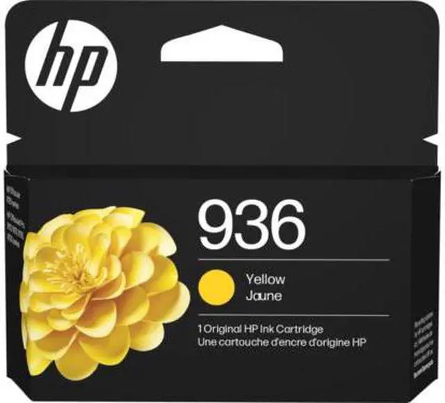 Main image of HP 936 Yellow Original Ink Cartridge, ~800 pages, 4S6V1LN