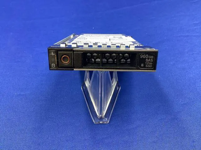 Alt view image 2 of 3 - (NOT FOR HOME PC!) 42XXC Dell 960GB 12Gbps vSAS Mix Use TLC SED 2.5 SSD KRM6VVUG960G w/ 14G Tray