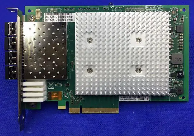 Main image of QLE2694-SR QLogic 16Gbs Quad Port FC PCI Express Gen3 x16 HBA Card QLE2694-SR-CK