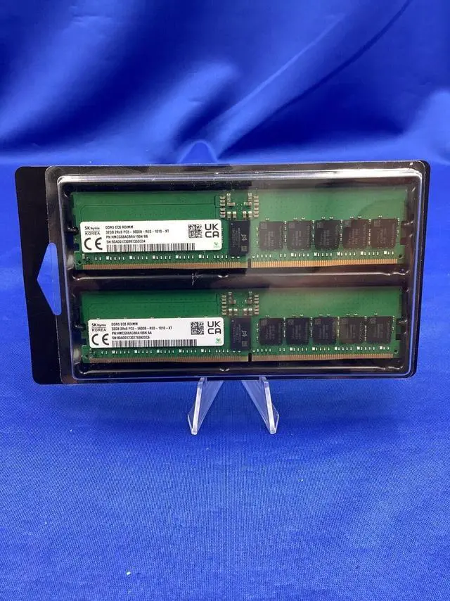 Alt view image 2 of 6 - (NOT FOR HOME PC!) HMCG88AGBRA190N HYNIX 32GB (1X32GB) 2Rx8 PC5-5600B ECC RDIMM MEMORY
