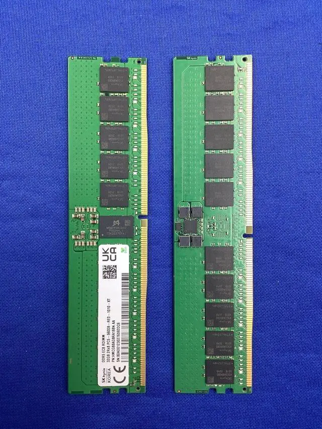 Alt view image 4 of 6 - (NOT FOR HOME PC!) HMCG88AGBRA190N HYNIX 32GB (1X32GB) 2Rx8 PC5-5600B ECC RDIMM MEMORY