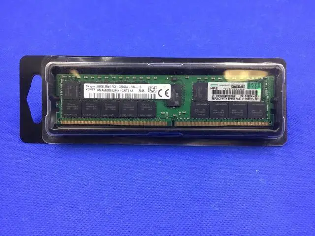 Main image of P03053-0A1 HPE 64GB 2RX4 DDR4-3200Mhz REGISTERED SMART MEMORY P00930-B21 - OEM