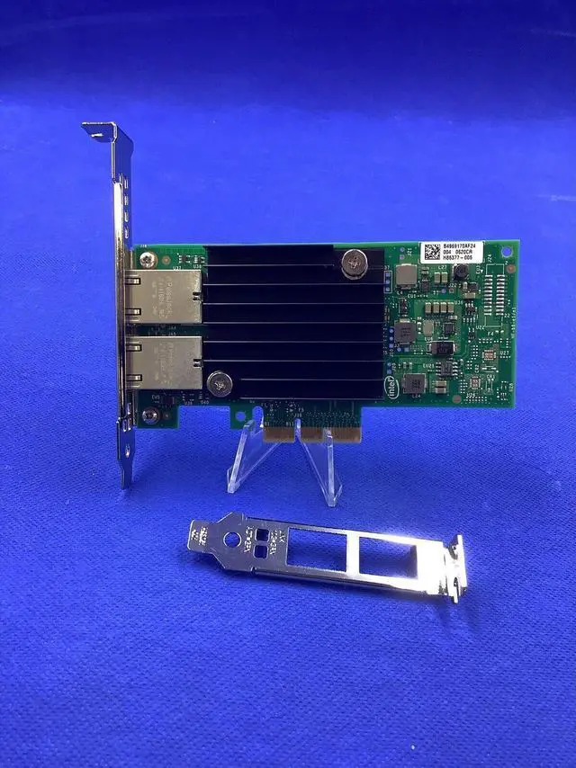 Alt view image 3 of 3 - X550-T2 Intel 10Gb RJ45 Ethernet Converged PCIe Network X550T2 Intel Yottamark