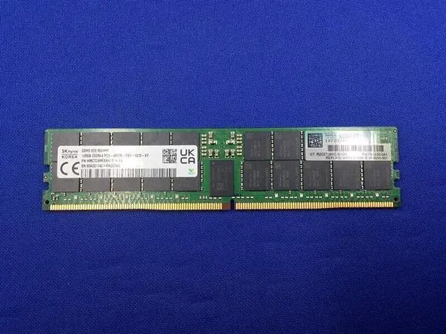 Alt view image 2 of 3 - P43336-0A1 HPE 128GB 2S2RX4 PC5-4800B SERVER MEMORY P43334-B21 P48503-001