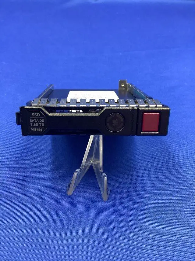 Alt view image 4 of 7 - P18431-B21 HPE 7.68TB SATA 6G Read Intensive MV sc sff 2.5inch SSD P18486-001