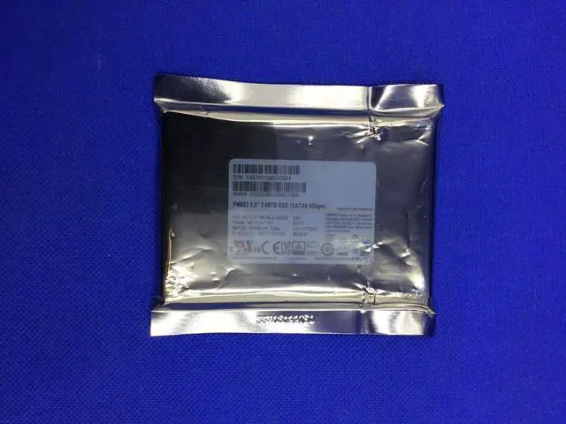 Main image of MZ-7LH7T60 Samsung PM883 7.68TB SATA 6Gbps 2.5" Internal SSD MZ7LH7T6HMLA