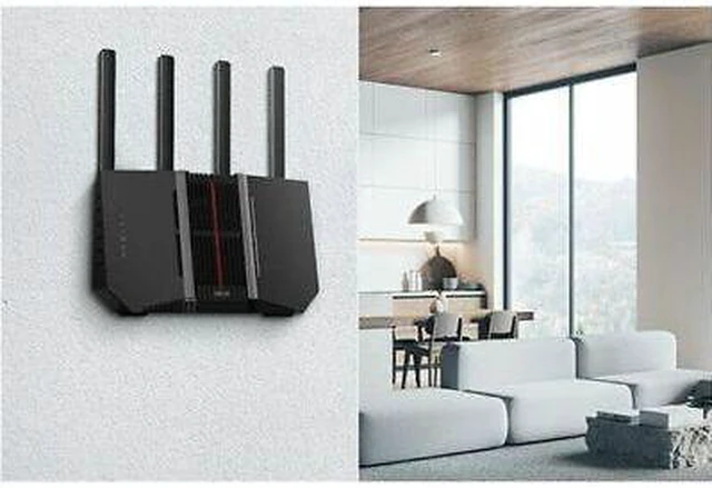 Alt view image 4 of 6 - Asus RT-BE92U Wi-Fi 7 IEEE 802.11 a/b/g/n/ac/ax/be Ethernet Wireless Router - OEM