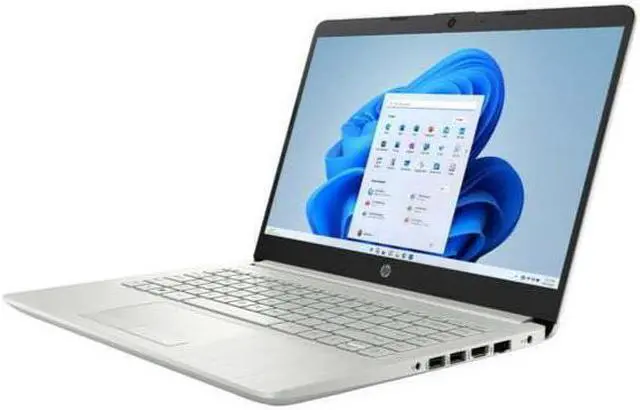 Main image of HP Laptop 14" HD Intel Celeron N4120 8GB 64GB eMMC Webcam Office 365 Silver