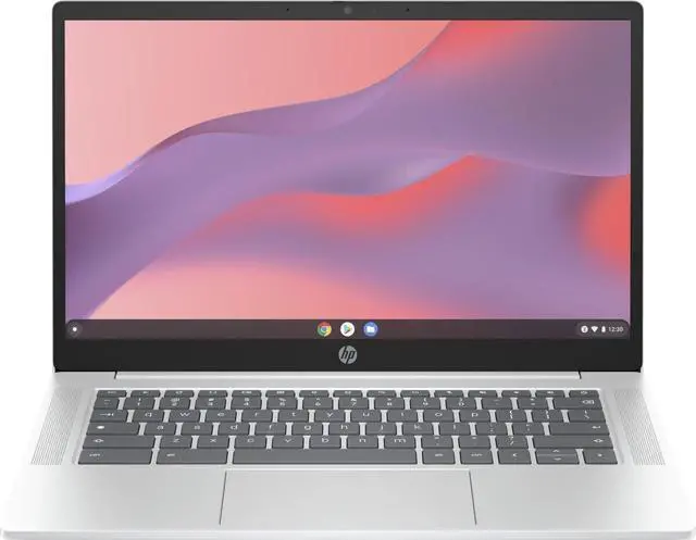 Alt view image 2 of 7 - HP Chromebook 14" HD Pentium Quad-Core N200 4GB 128GB UFS Webcam Chrome OS
