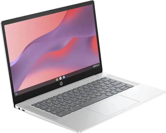 Alt view image 5 of 7 - HP Chromebook 14" HD Pentium Quad-Core N200 4GB 128GB UFS Webcam Chrome OS