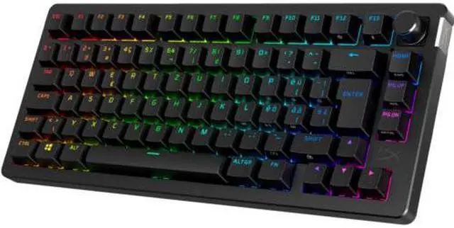 Alt view image 2 of 7 - HyperX Alloy Rise 75 Wireless - Gaming Keyboard