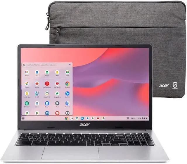 Main image of Acer Chromebook 315 15.6" HD Quad-Core N6000 4GB 128GB eMMC Chrome OS Sleeve