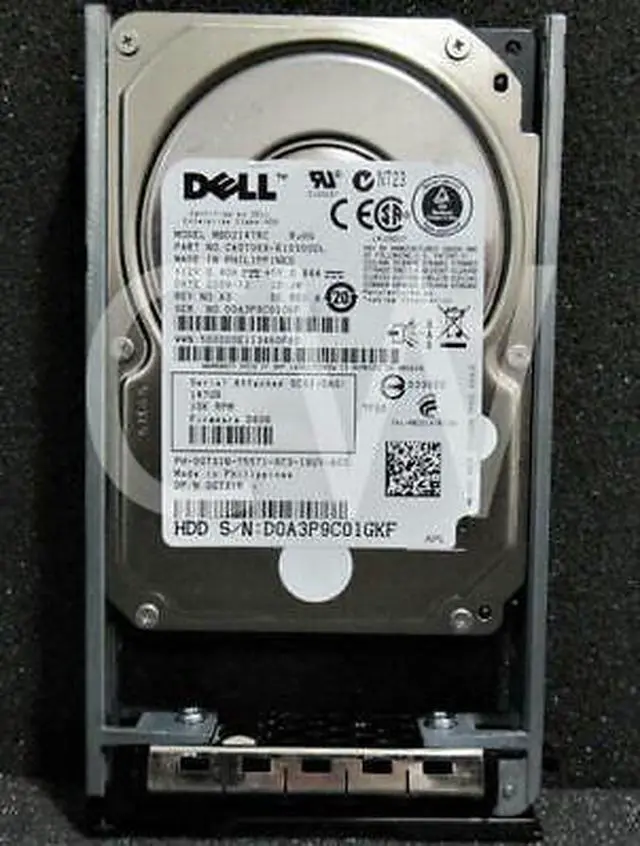 Main image of (NOT FOR HOME PC!) G731N Dell MBD2147RC 146GB 10K RPM 6G 2.5" SAS HDD R740XD R750XS R760 R760XS