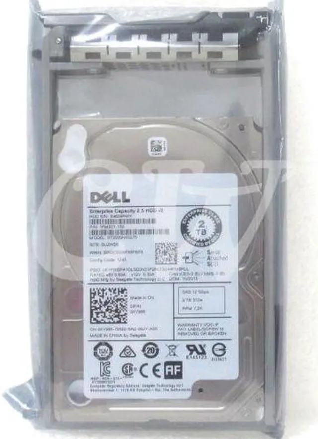 Main image of (NOT FOR HOME PC!) XY986 ST2000NX0273 Dell 2TB 7.2K RPM 12Gb/s 2.5" SAS HDD R320 R410 R720xd T310