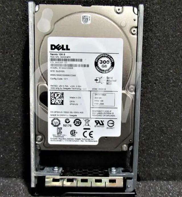 Alt view image 3 of 4 - (NOT FOR HOME PC!) PGHJG ST300MM0006 Dell 300GB 10K RPM 6G 2.5" SAS HDD M710hd M905 T320 T410 R420