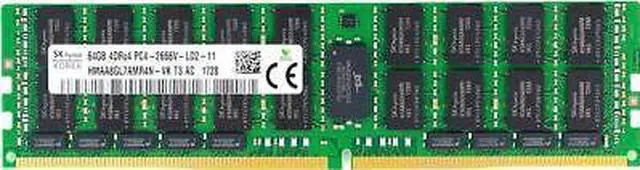 Main image of SK hynix 64GB DDR4 SDRAM LRDIMM RAM Memory Module HMAA8GL7AMR4N-VK