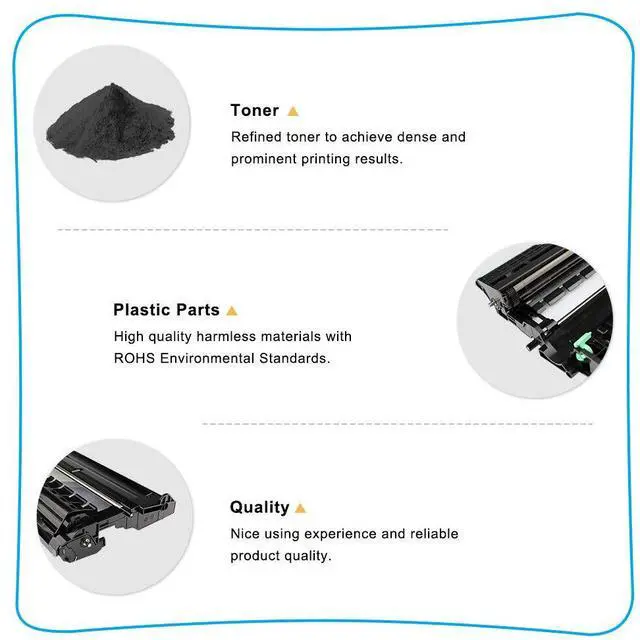 Alt view image 7 of 7 - 3 Pack Compatible With Brother DR630 Drum Unit HL-L2320D HL-L2340DW HL-L2360DW