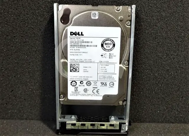 Main image of (NOT FOR HOME PC!) Dell 2RR9T 02RR9T ST900MM0006 900GB 10K RPM 6Gb/s 2.5" SAS SERVER HDD Hard Drive