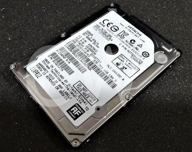 Alt view image 2 of 2 - HTS727550A9E364 Hitachi 0J18811 500GB 7.2K RPM 3Gb/s 2.5"SATA HDD Hard Drive