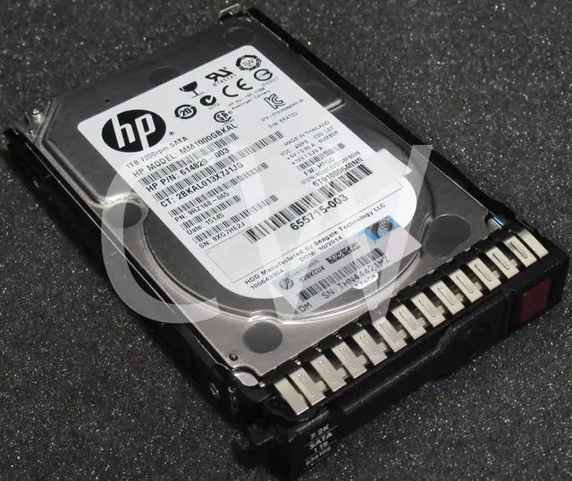 Alt view image 2 of 2 - 655710-B21 656108-001 HP 1TB 7200RPM 6Gbps MDL 2.5" SATA Hard Drive