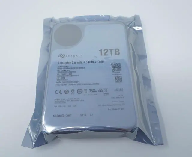 Main image of Seagate ST12000NM0127 12TB 256MB 7200RPM 3.5" SATA 6.0Gb/s Drive - OEM