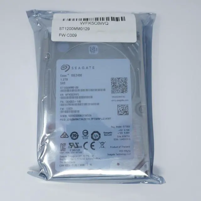 Alt view image 2 of 2 - (NOT FOR HOME PC!) ST1200MM0129 Seagate Exos 1.2TB 2.5" SAS 10K 12G Hard Drive 1XH203-003