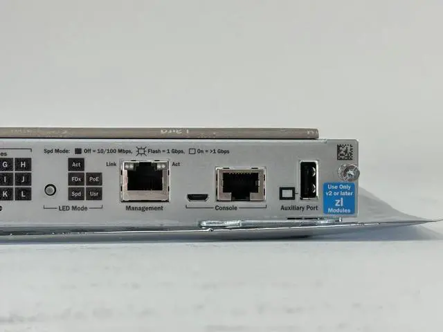 Alt view image 4 of 7 - Aruba HP HPE 5400R ZL2 Management Module 4GB RAM 1GB SD 5406R 5412R zl