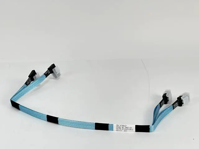 Main image of (NOT FOR HOME PC!) HPE ProLiant DL38x G10/V2 4-port Mini SAS Cable SFF-8087 747568-001 SAS Expander
