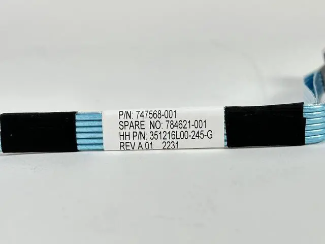 Alt view image 2 of 4 - (NOT FOR HOME PC!) HPE ProLiant DL38x G10/V2 4-port Mini SAS Cable SFF-8087 747568-001 SAS Expander