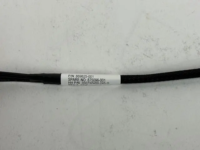 Alt view image 2 of 5 - HPE DL3XX Gen10 Plus v2 Gen11 Power Cable to Backplane 869825-001 875096-001