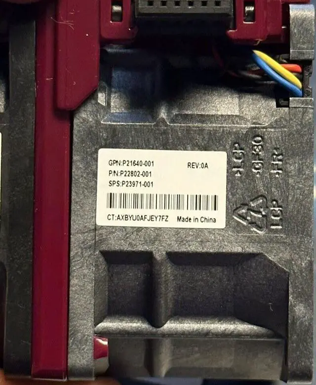 Alt view image 6 of 7 - Lot of 2x Genuine HPE Hot Swap Standard Fan ProLiant DL380 DL385 Gen10/Gen10+/V2