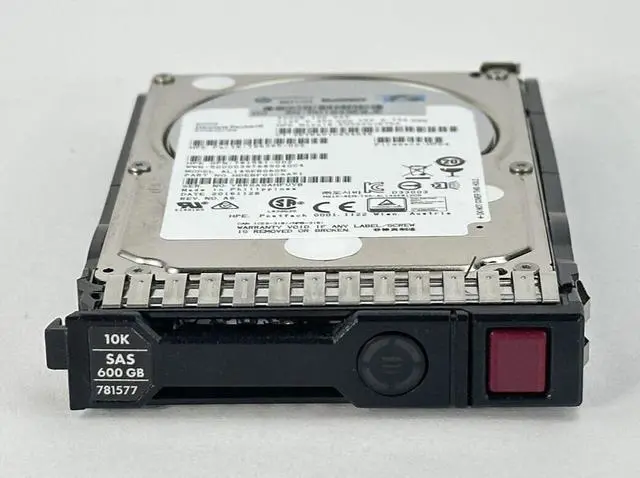 Alt view image 2 of 7 - (NOT FOR HOME PC!) HPE 600GB 10K RPM 12G SAS 2.5 in SFF Smart Carrier G8 Gen9 Gen10 Hard Drive SC