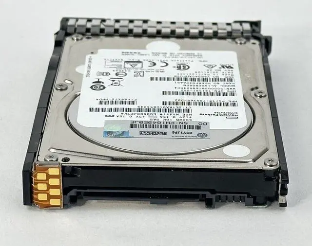 Alt view image 7 of 7 - (NOT FOR HOME PC!) HPE 600GB 10K RPM 12G SAS 2.5 in SFF Smart Carrier G8 Gen9 Gen10 Hard Drive SC