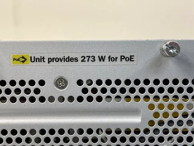 Alt view image 5 of 7 - HPE HP J8712A ProCurve zl Switch 875W PoE 273W Power Supply PSU 100V-240V