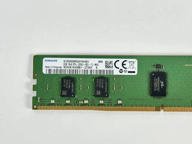 Alt view image 6 of 6 - (NOT FOR HOME PC!) HP 1x 8GB 1Rx8 PC4-2666V-R Reg RDIMM DDR4 ECC RAM Memory 864706-591