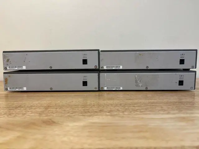 Alt view image 5 of 7 - Lot of 4 HP ProCurve Switch 408 8 Port 10/100 RJ45 Fast Ethernet Switch Network