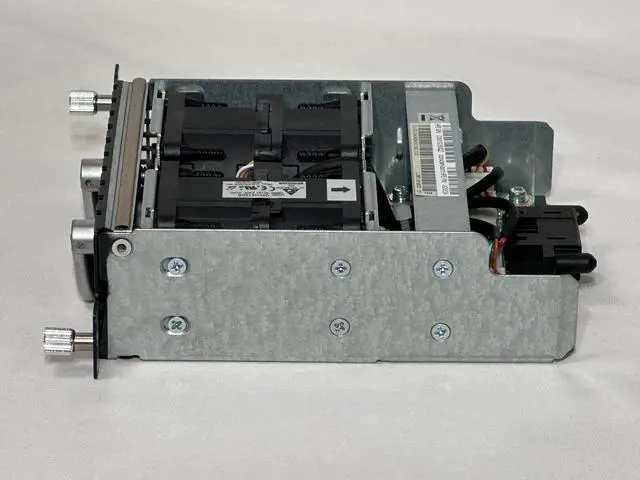 Alt view image 2 of 5 - Lot of 2x HPE HP X712 JG553A Back (Power Side) to Front (Port Side) Fan Tray HV