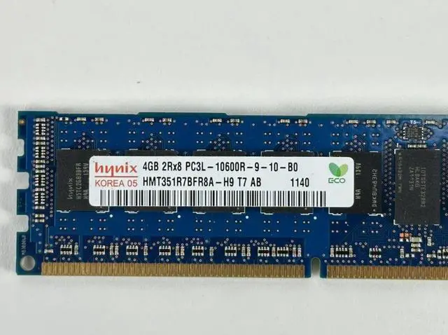 Alt view image 5 of 5 - (NOT FOR HOME PC!) 72GB Lot of 18x 4GB 2Rx8 PC3L-10600R ECC RDIMM DDR3 1333 MHz RAM Memory SK Hynix