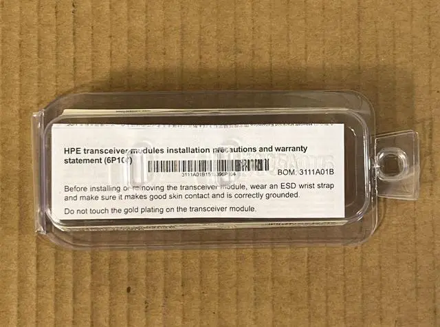 Alt view image 5 of 5 - Genuine HP HPE X125 JD061A SFP LC LH40 1310nm XCVR 1250Mbps 40Km 1GE SMF 40KM LR