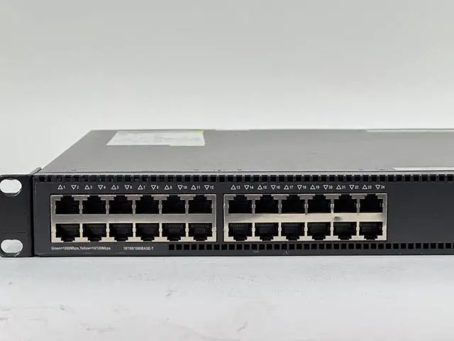 Alt view image 3 of 6 - HPE FlexNetwork 5130 24G 4SFP+ 1-Slot HI Switch 24x Gigabit 4x 10GbE 2x Fans L3