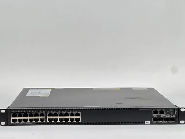 Alt view image 4 of 6 - HPE FlexNetwork 5130 24G 4SFP+ 1-Slot HI Switch 24x Gigabit 4x 10GbE 2x Fans L3