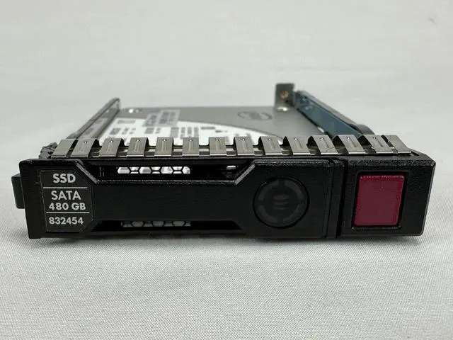 Alt view image 2 of 5 - 98-99% HPE Intel DC S3610 480GB SATA 6G MU 2.5in SSD 3DWPD 3.7PBW MLC SFF SC