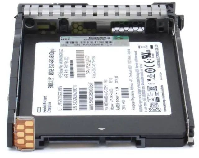 Alt view image 5 of 5 - 99+% HPE P09907-001 480GB SATA 6G MU Mixed Use SFF MLC SC DS SSD 3.5DWPD 3000TBW