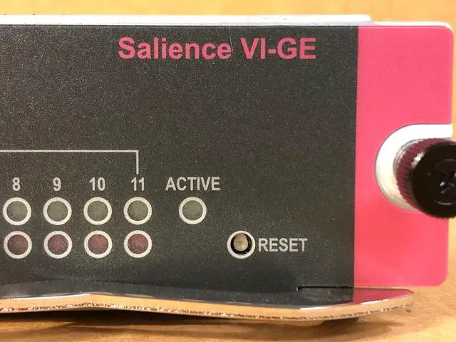 Alt view image 4 of 7 - HPE FlexNetwork JD224A 7500 384 Gbps Fabric Module 12x SFP Ports Salience VI-GE