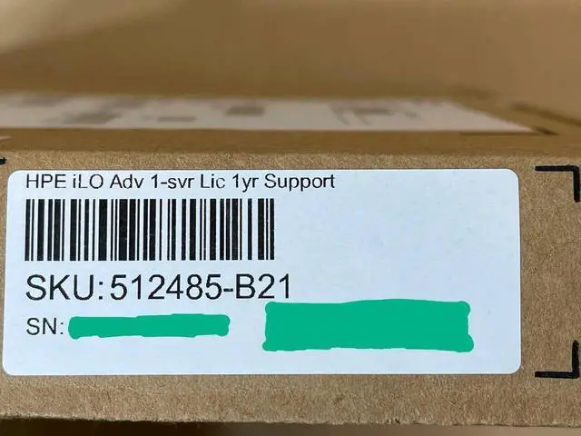 Alt view image 3 of 4 - HPE iLO Advanced Paper License iLO5 w/ 1 Year Support on Licensed Features