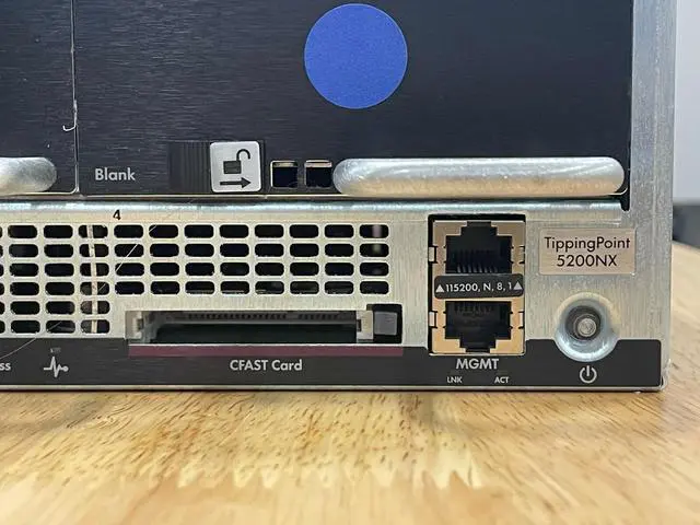 Alt view image 2 of 7 - HPE TippingPoint S5200NX 8x SFP+ 10G Next Generation Intrusion Prevention System