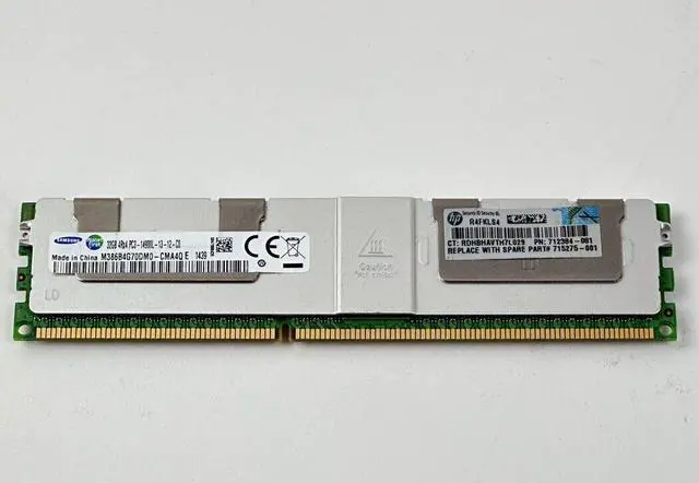 Alt view image 2 of 5 - (NOT FOR HOME PC!) 512GB Lot of 16x 32GB HP 4Rx4 PC3-14900L Load Reduced ECC RAM Memory Server
