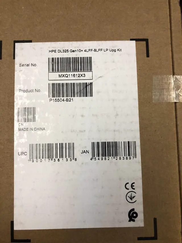 Main image of HPE DL325 Gen10+ Plus 4LFF to 8LFF Carrier Drive Cage Upgrade Kit Low Profile BC