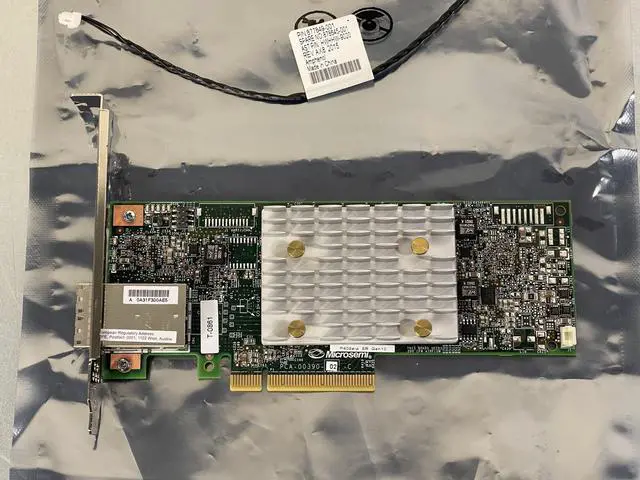 Alt view image 2 of 6 - (NOT FOR HOME PC!) HPE Smart Array P408e-p SR External 12G/s Controller 4GB Cache PCI-e SATA SAS
