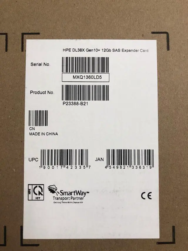 Main image of (NOT FOR HOME PC!) HPE DL38X DL380 DL385 Gen10 Plus 12Gb SAS Expander Card P23388-B21 4LFF 8SFF etc